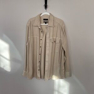 Men’s Banana Republic Light Beige Casual Shirt
